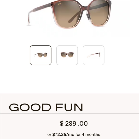 Maui Jim Good Fun Polarized Sunglasses - Rootbeer Fade - Picture 8 of 11